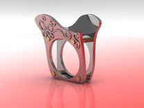 Architectural Fashion Ring 1 small