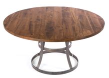 The Madera Reclaimed Wood Dining Table - Dark Walnut 1 small