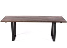The Maddox Reclaimed Wood Dining Table - Dark Walnut 2 small