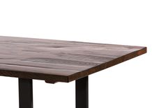 The Maddox Reclaimed Wood Dining Table - Dark Walnut 3 small