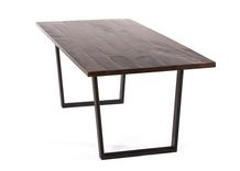 The Trenton Reclaimed Wood Dining Table - Dark Walnut 2 small