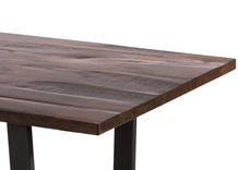 The Trenton Reclaimed Wood Dining Table - Dark Walnut 3 small