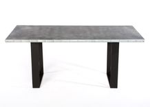 Zinc Table Zinc Dining Table - The Soho Zinc Dining Table 2 small