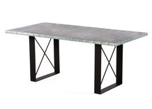 Zinc Table Zinc Dining Table - The Soho Zinc Dining Table 1 small