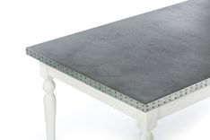 Zinc Table  Zinc Dining Table - The Middleton Zinc Top Dining Table 3 small