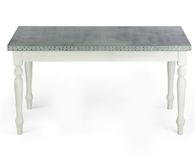 Zinc Table  Zinc Dining Table - The Middleton Zinc Top Dining Table 2 small