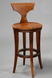 American Walnut Counter Or Bar Stool 2 small