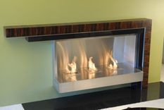 Macassar Ebony Fireplace Mantle 1 small