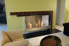 Macassar Ebony Fireplace Mantle 2 small