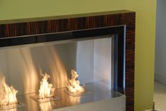 Macassar Ebony Fireplace Mantle 3 small