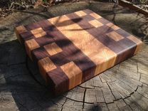 Appalachian Hardwood End Grain Cutting Board 2 small