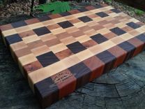 Appalachian Hardwood End Grain Cutting Board 1 small