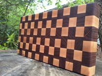 Appalachian Hardwood End Grain Cutting Board 3 small