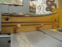 Naturalist's Natural Edge Coat Rack 2 small