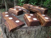 Appalachian Black Walnut Candle Holders 1 small