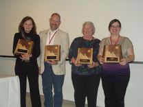 Salvaged, Locally Harvested Walnut Award Plaque 3 small