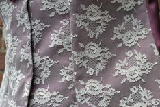 Satin And Lace Flounce Blouse 2 small