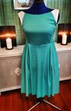 Turquoise Stretch Dress (With Pockets) 2 small