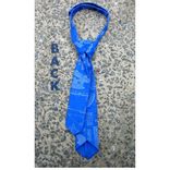 Little Boy Tie - Blueprint - With Velcro - Toddler / Infant / Baby (0 - 5t) 3 small