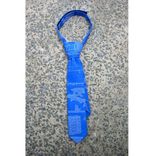 Little Boy Tie - Blueprint - With Velcro - Toddler / Infant / Baby (0 - 5t) 4 small