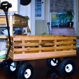 Wagon From Reclaimed Oak 2 small