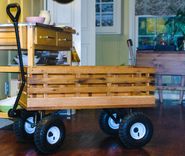 Wagon From Reclaimed Oak 1 small
