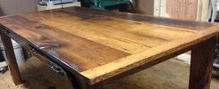 Reclaimed Barnwood Dining Table 6 small