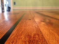 Dining Table Reclaimed Barnwood  Oak And Cherry With Ebony Inlay 4 small