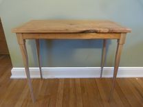 Side Table Reclaimed Oak And Cherry With Inlay 4 small