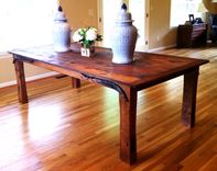 Dining Table Reclaimed Oak Barnwood 1 small