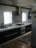 Stained Walnut Kitchen Units 2 small