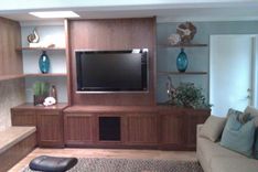 Walnut Tv Unit 2 small