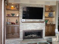 Fireplace Bookshelves 1 small