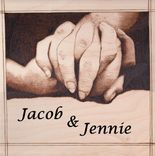 Woodburn Pyrography Of Two Clasped Hands 2 small