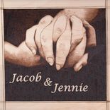 Woodburn Pyrography Of Two Clasped Hands 3 small