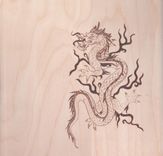 Woodburn Pyrography Korean Dragon 1 small