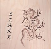 Woodburn Pyrography Korean Dragon 3 small