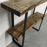 Two Shelf Hall Table With Flat Steel Frame 6 small