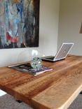 Reclaimed Wood Desk With Metal Frame 6 small