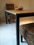 Dining Room Table With Metal Frame 1 small