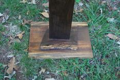 Handcarved Memorial Cross 2 small