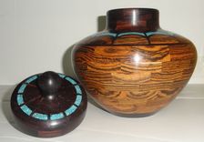 Small Inlay Lidded Container 1 small