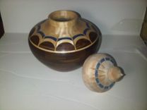 Small Inlay Lidded Container 3 small