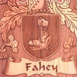 Coat Of Arms Laser Engraved 7x9 Inch Alder Plaque 2 small