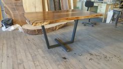 Walnut Dining Table With Pedestal Base 1 small