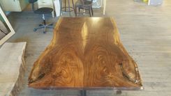 Walnut Dining Table With Pedestal Base 3 small