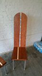 Bubinga And Curly Maple Dining Chairs 3 small