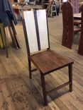 Walnut And Curly Maple Dining Chairs 2 small