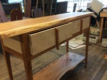 Curly Maple Side Table 3 small