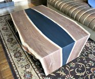 Bookmatched Walnut Coffee Table 1 small